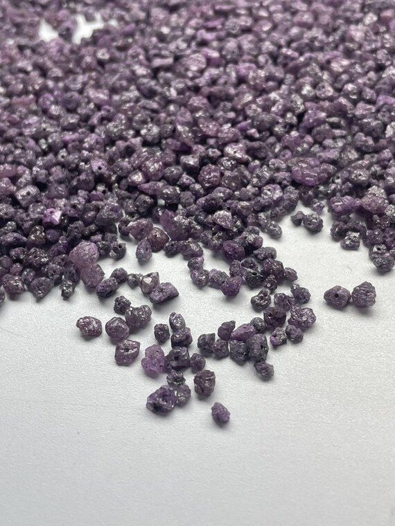 Lot De 55 Pierres CZ Améthyste Hydrothermale - Qualité VVS - Provenance Russie