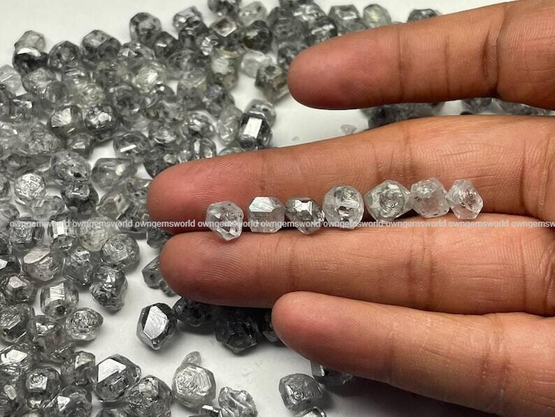 5.0 Ct Rough Lab Grown Diamond Lot DEF Color, 1–2 Ct Each Raw Loose Cvd Diamonds for Custom Jewelry Making
5.0 Ct Rough Diamond / Raw Diamond / Loose Diamond / Rough Lab Diamond / Lab Grown Diamond / DEF Color Diamond / Diamond For Ring / Use For Jewelry / Irregular Shape / Jewelry Making / Conflict Free / Eco Friendly / Engagement Ring / Gift For Women