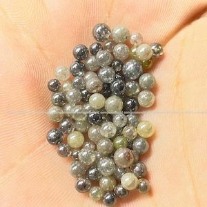 6.51 Ct Natural Diamond Round Cabochon Lot, Grey Rustic Loose Diamonds Mix Color Balls Shape Diamonds for Jewelry Making
6.51 Ct salt and pepper diamond, round cabochon diamond, rustic diamond lot, natural loose diamond, grey diamond parcel, small round diamonds, raw diamond lot, jewelry making diamonds, natural diamond parcel, round rose cut diamond, artisan jewelry diamond, conflict free diamond, diamond bead lot, natural grey diamond, tiny loose diamonds