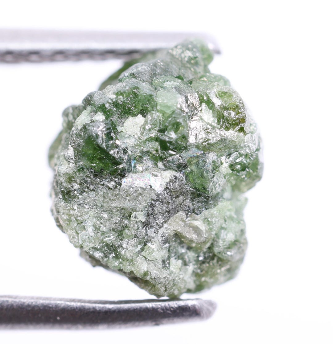 2.11 Ct Rare Green Rough Diamond, Natural Uncut Irregular Shape Loose ...