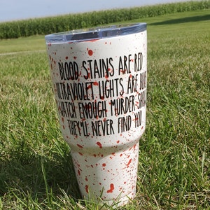 True Crime Junkie Gift Mystery Tumbler for Crime Podcast Gift Funny Mug for Best Friend