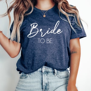 Camiseta "Novia a ser": Regalo de compromiso, camiseta para despedida de soltera
