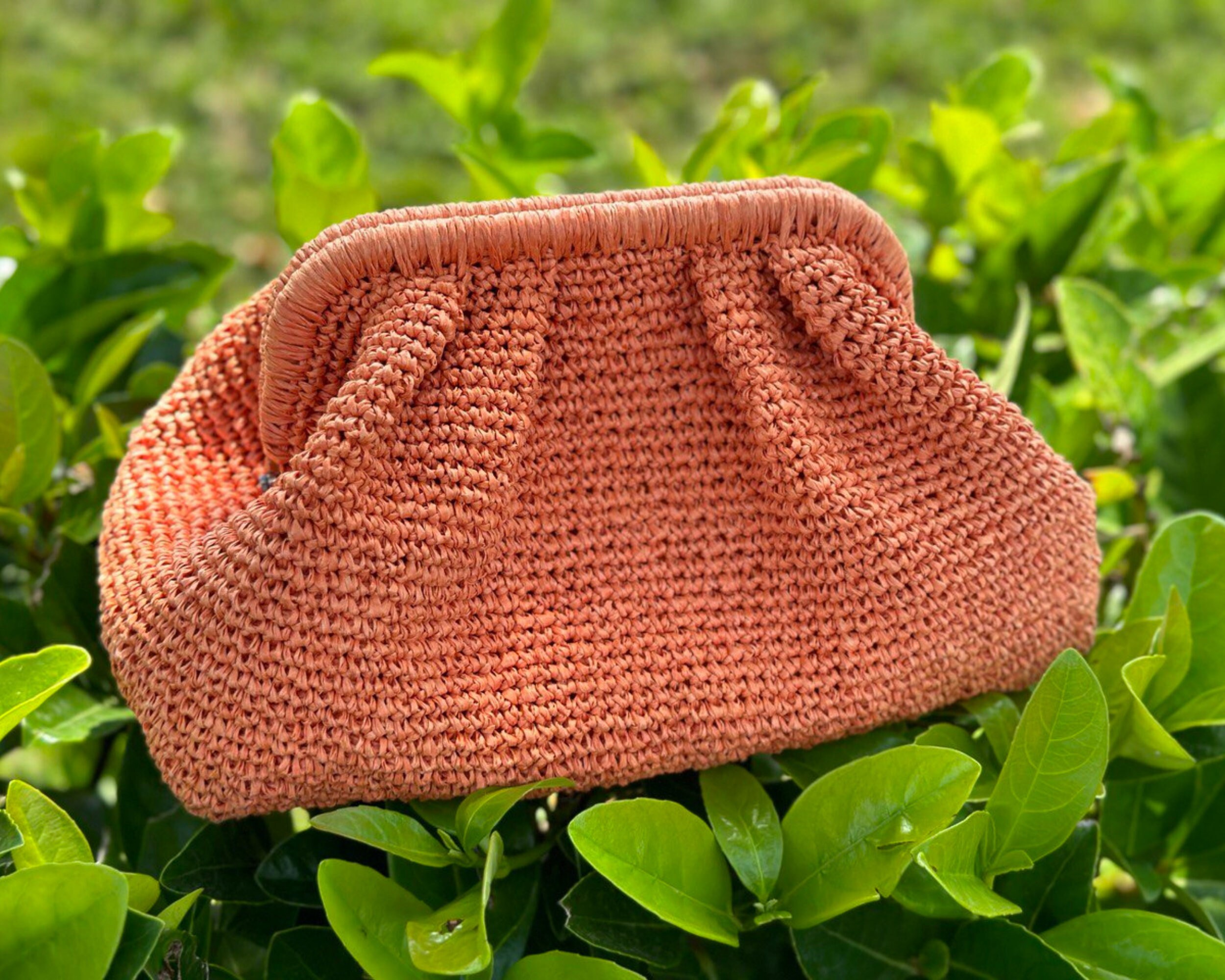 Raffia Cosmetic Bag - Etsy