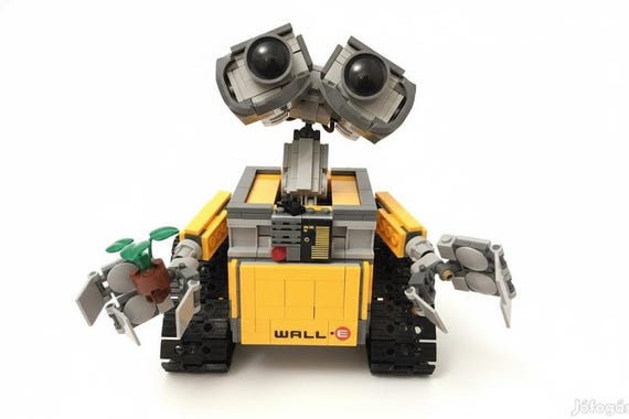 Technic Wall Robot 5 En 1 - 373 Pièces - 16 Expressions LED - Télécommande Et App - Cadeau STEM Enfant 8+