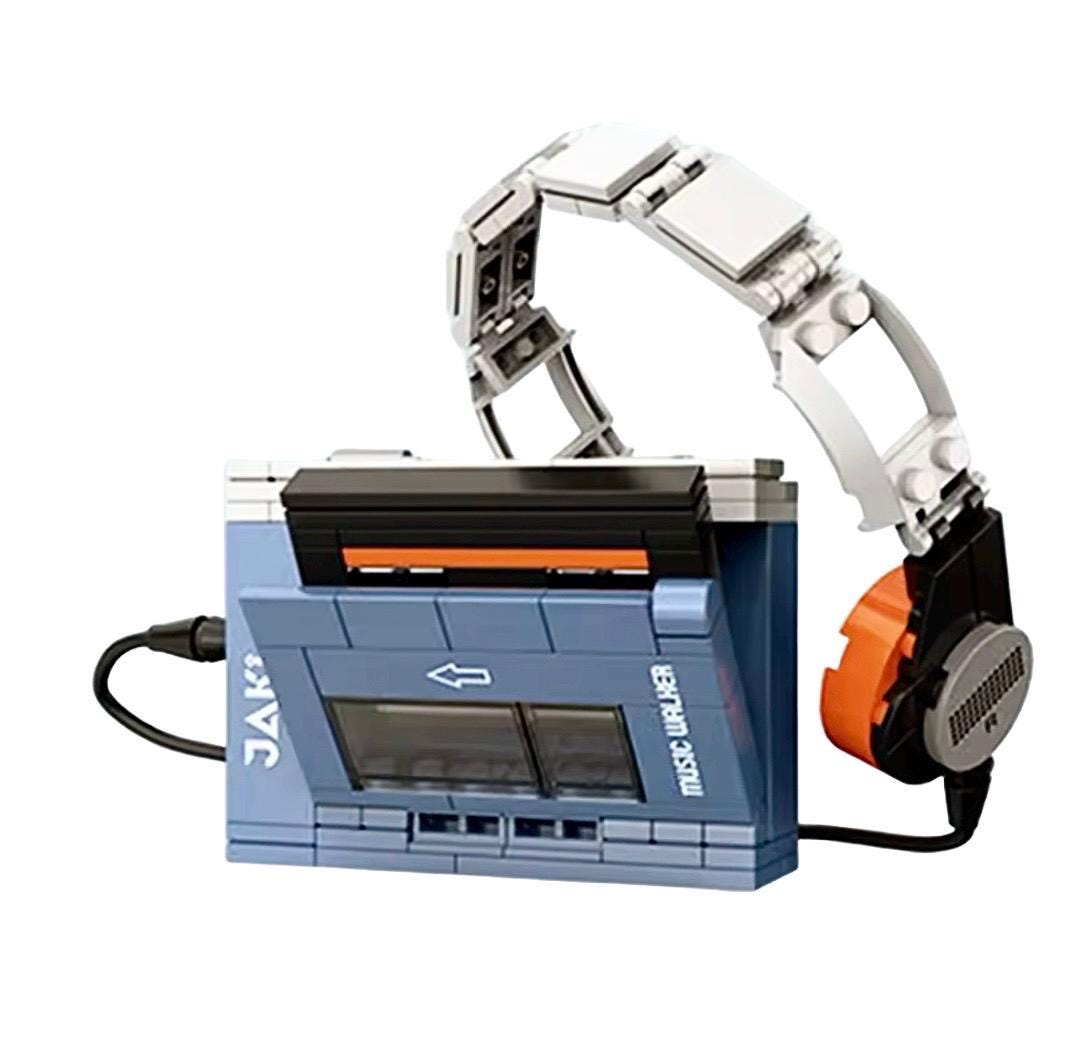 Tape Walkman Building Block Model Set | Lego Compatible | 274Pcs
