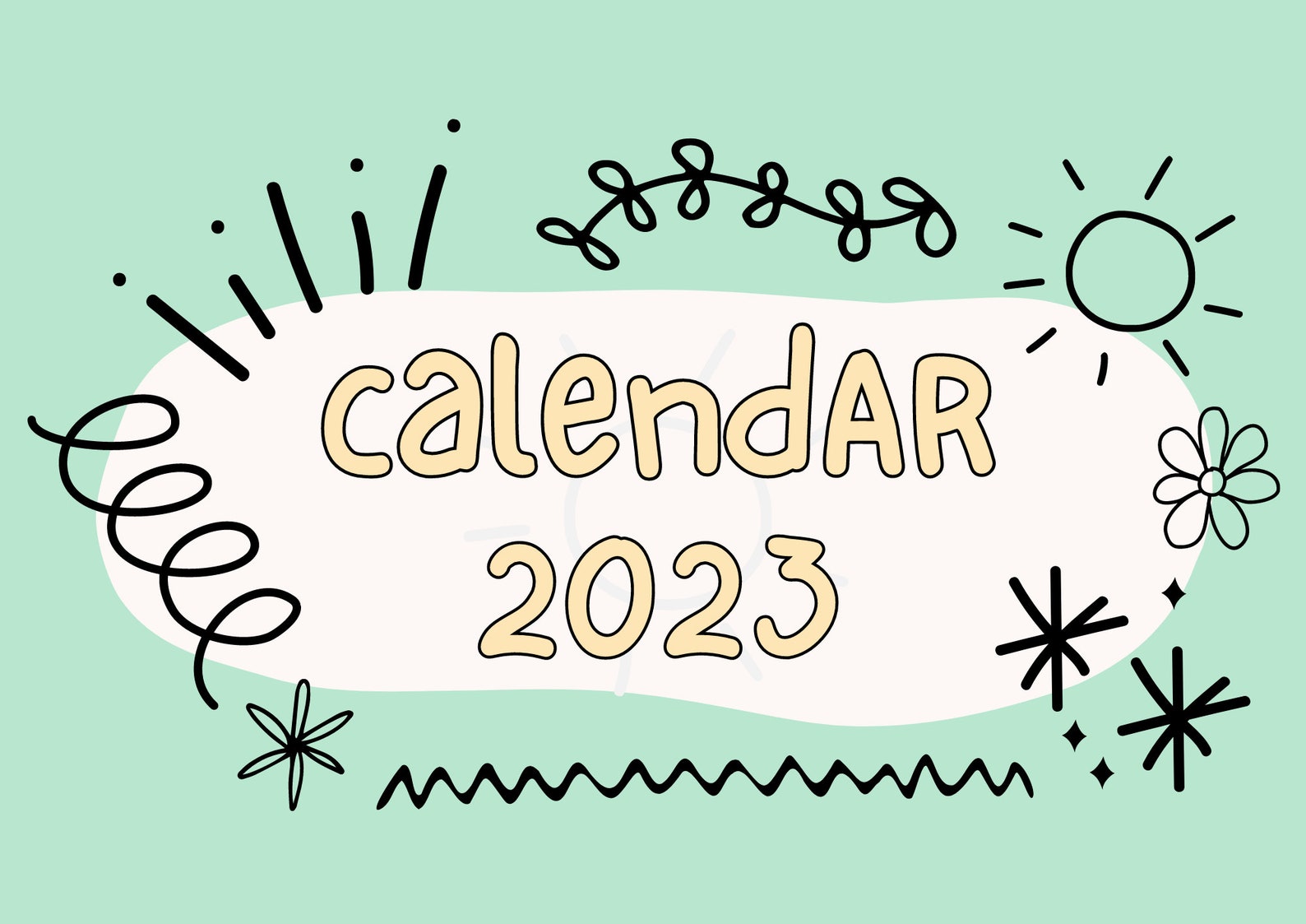 Calendar, Calendar 2023, London Calendar 2023, Wall Calendar 2023 Etsy