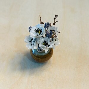 Miniature Flower bouquet Dollhouse Boho 1:12 scale