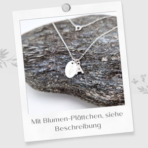 Buchstaben Kugelkette mit Kristall Buchstaben 925 Silber personalisierbar Bild 8