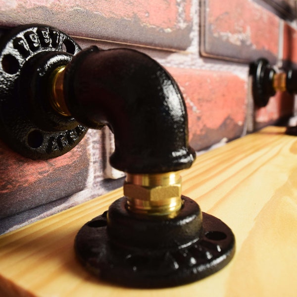 Gold Pipe Shelves Etsy