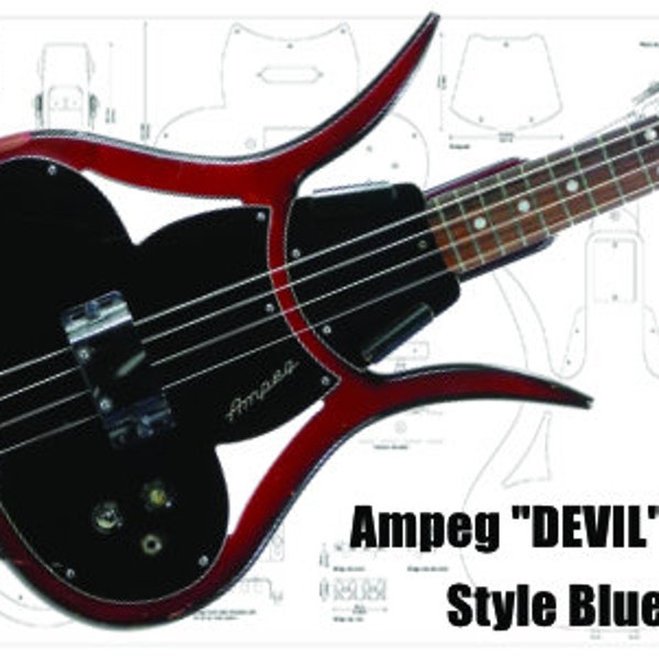 Diy Bass Guitar Kit Etsy