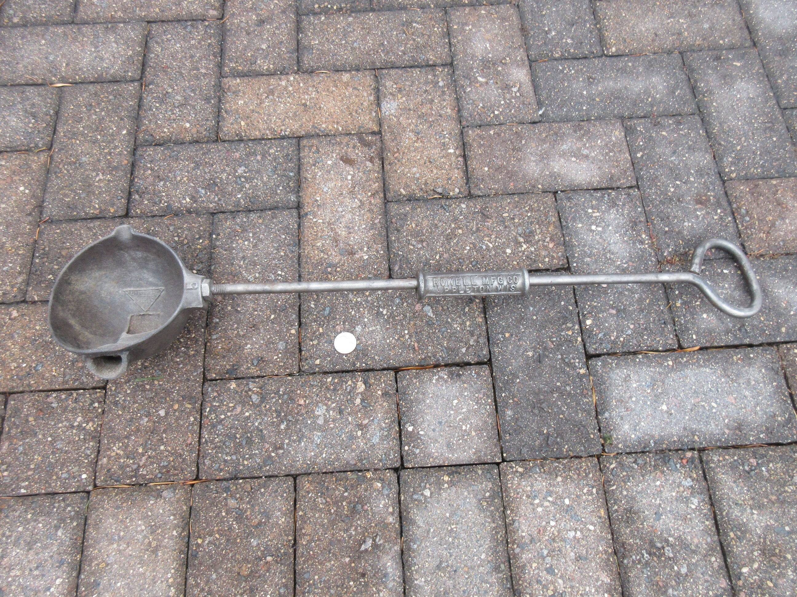 Antique Wrought Iron / Cast Iron Ladle Rustic Home Decor Etsy