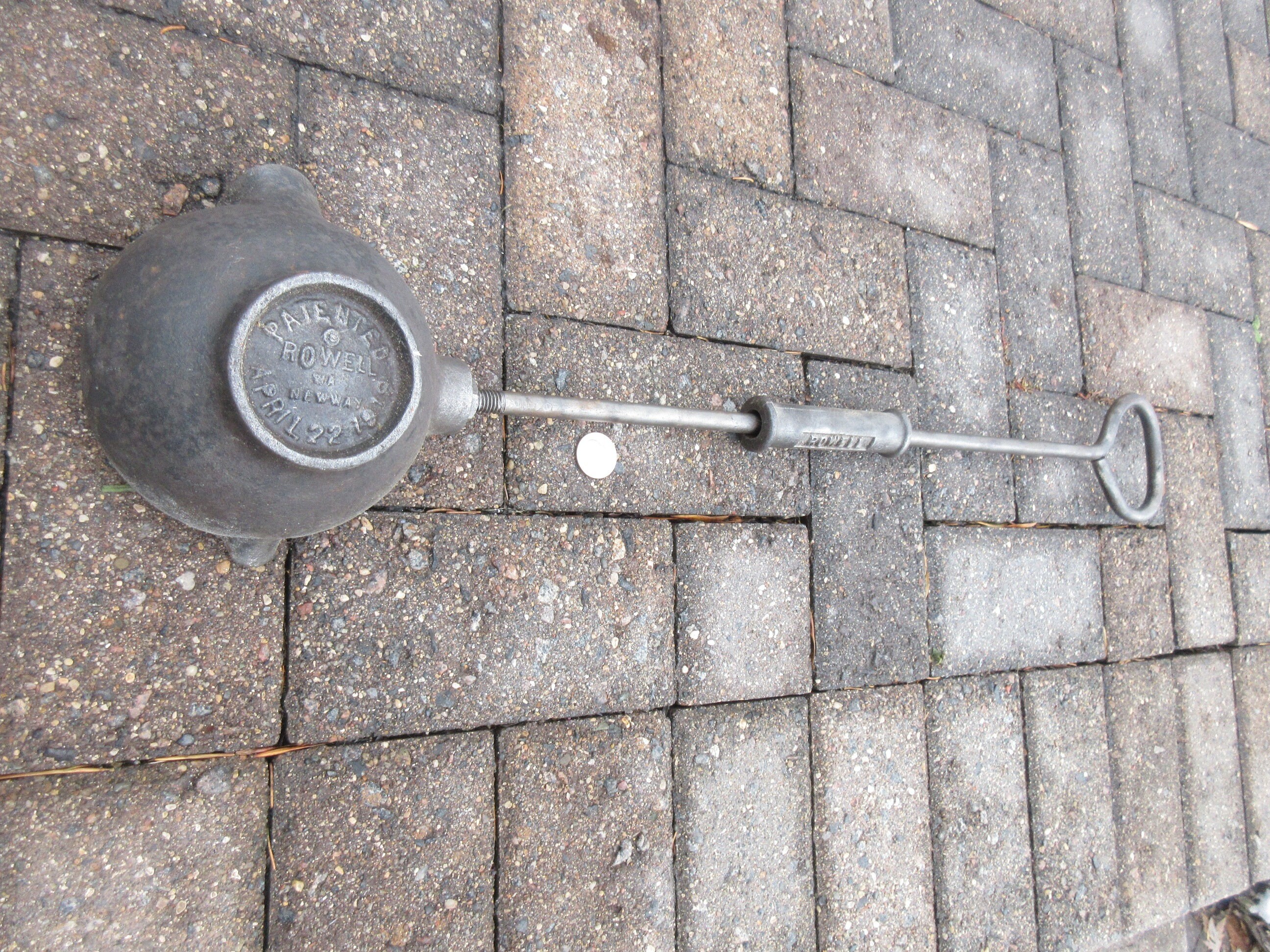 Antique Wrought Iron / Cast Iron Ladle Rustic Home Decor Etsy