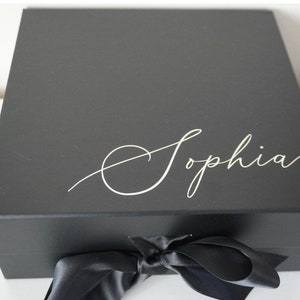 Gepersonaliseerd voorstel Bruidsfeestdoos, huwelijksfeestgeschenken, bedankje, geschenkdoos bruidsmeisje, aangepaste bruidsmeisje geschenk Dozen van 3 formaten