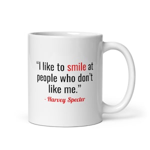 Harvey Specter Mug // Suits Tv Show Mug