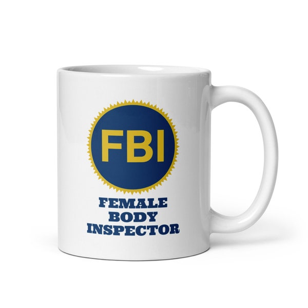 Weibliche Körperinspektorin - The Other Guys - Kaffeetasse // Tasse - Film - FBI