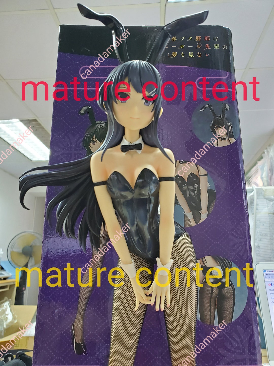 SEISHUN BUTA YAROU wa Sakurajima Mai Bunny Girl 1/7 Scale Action Figure
