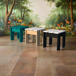 DIY Simple and Elegant Stool Plans Perfect Height for Kids and Adults Easy to Build with Basic Tools Wood or Plywood Options