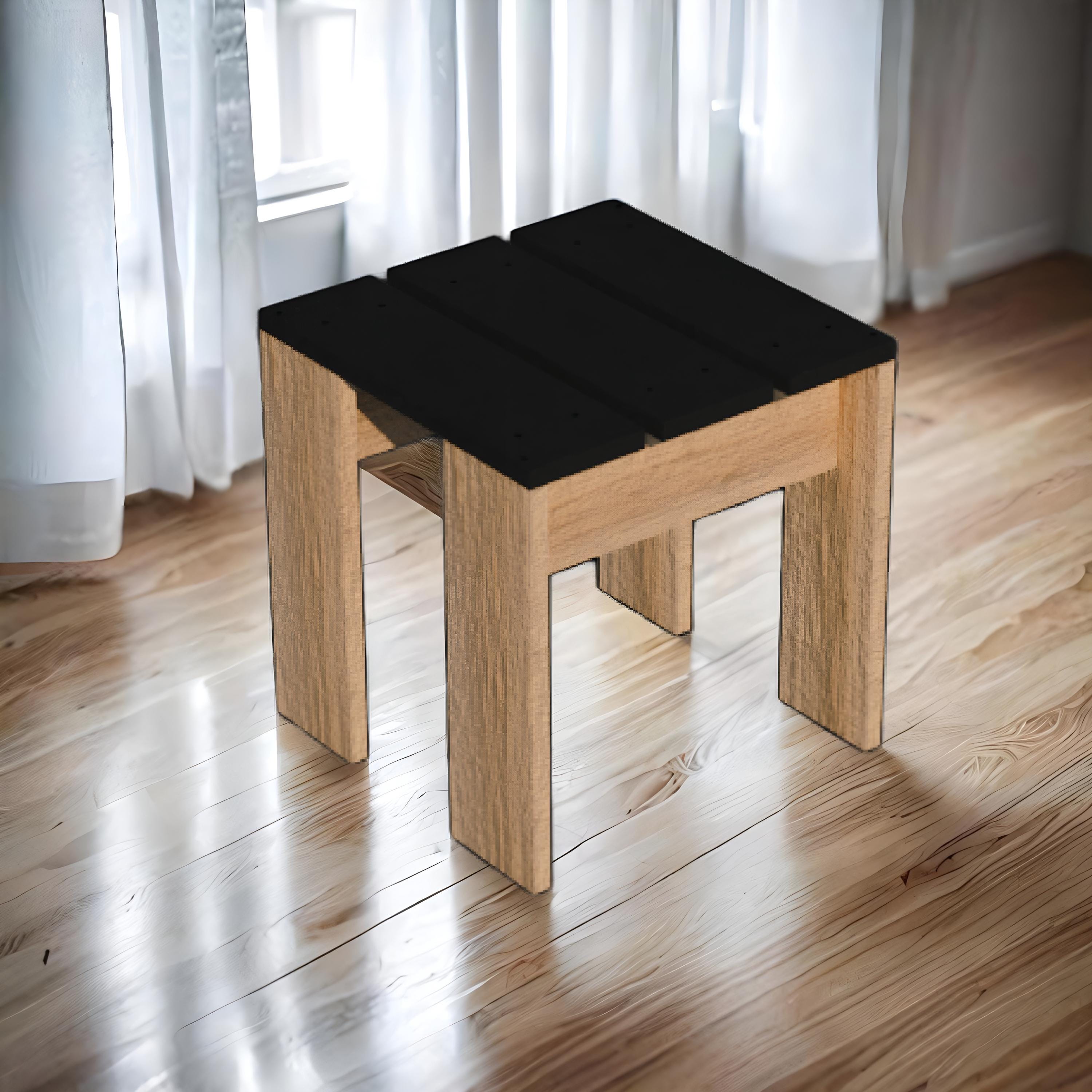 Simple Shape Stool DIY Simple and Elegant Stool Plans Perfect Height for Kids and Adults ...