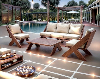 Premium Wooden Furniture plans Set: Transform and Decor Your Outdoor Space with Style!