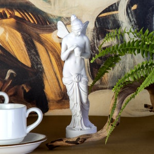 Psyche, The Greek Goddess of Soul Statue with Angel Wings, Roman Mythology Angel Sculpture