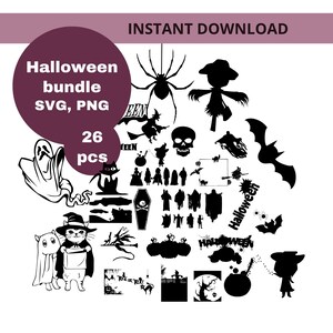 Halloween SVG Bundle, Plotterdatei Cricut, Halloween SVG, Halloween SVG, Halloween SVG, Halloween SVG, Halloween SVG