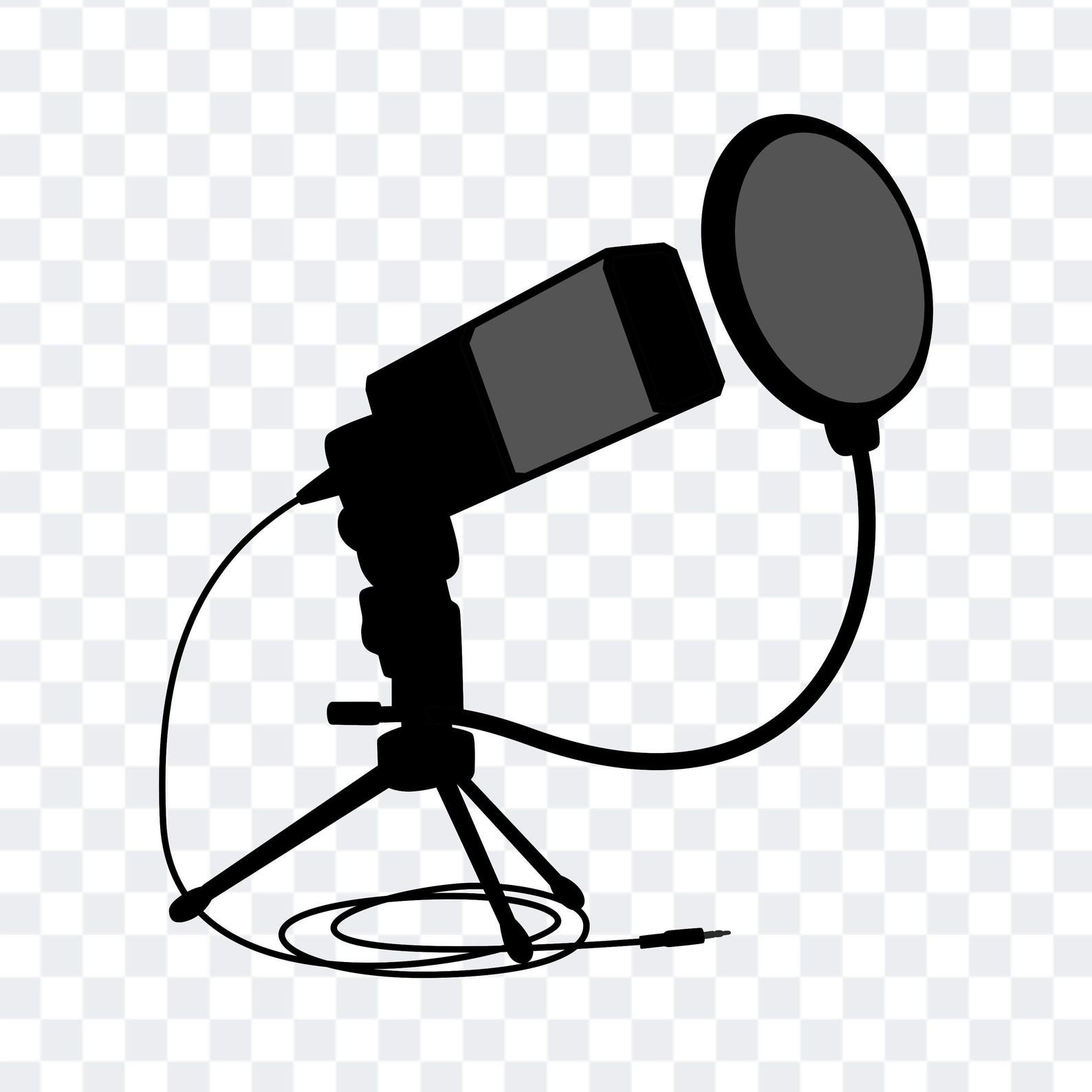 Condenser Svg Condenser Microphone SVG, Condenser Microphone Clipart, Studio ...