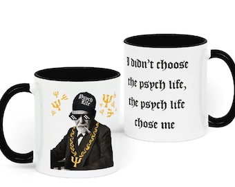 Sigmund Freud Psych Life Funny Psychology Mug | Psychology student lecturer teacher psychologist gift