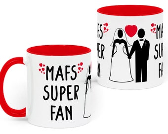 MAFS Superfan Married at First Sight Mug | Gift Idea for MAFSA Fan | Birthday | Wedding | Bridal | Funny | Present | TV Show | Engagement |