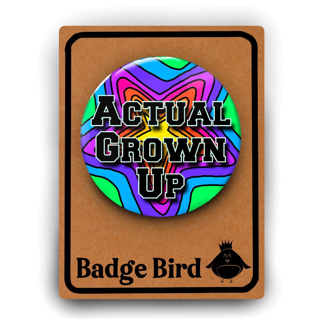 It's My Birthday Badge Pin – 2.3in Spider Web Design For Themed Parties Celebrations L 1092749