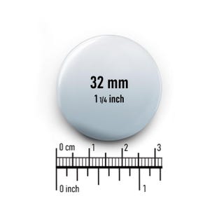 Vampire Movie Icons Badge Button Pins, quirky gift for vampire lover image 2