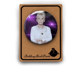 Peggy Mitchell Badge Button Pin