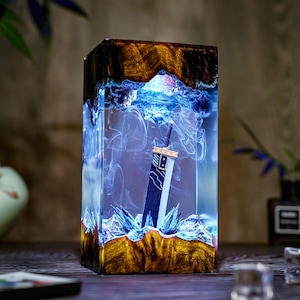 Diorama resin epoxy,Desk Decor,Handcrafted decor,Perfect Gift for Game Lovers,Birthday gifs,Desk Accessories,Valentine day Gift