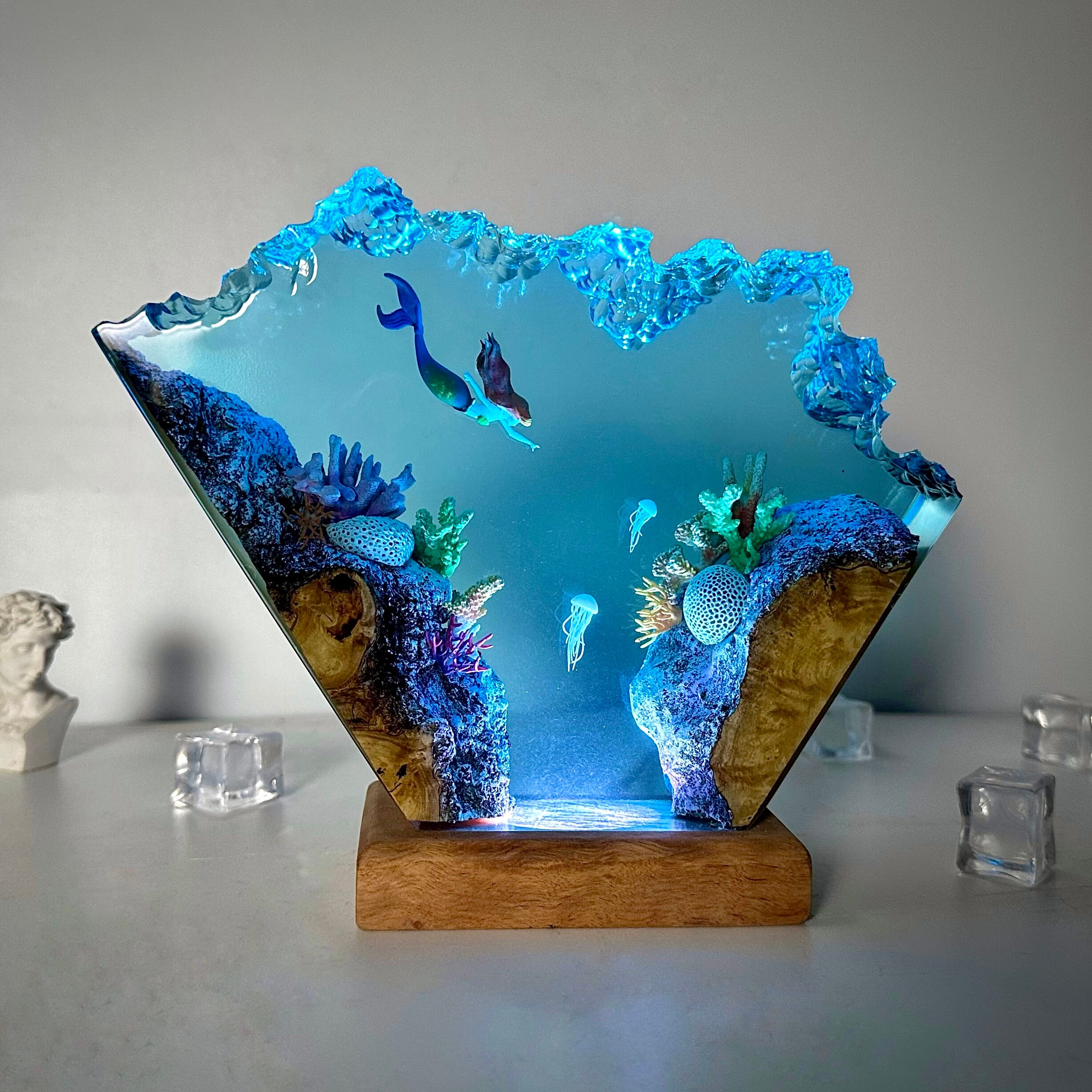 Mermaid lamps cheap for sale