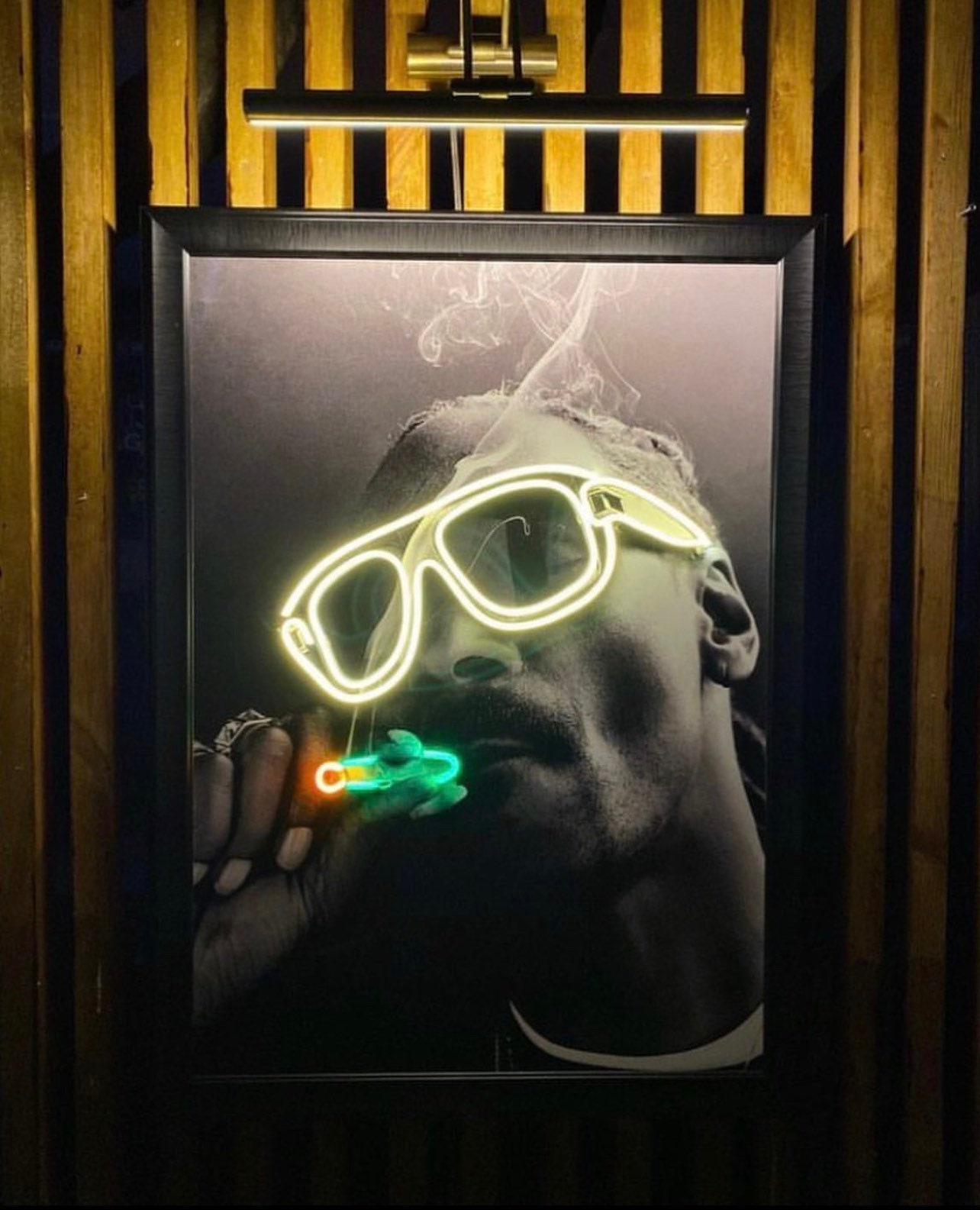 Neon Chart Snoop Dogg / Chart Led Wall Decor / Snoop Dogg Wall Etsy