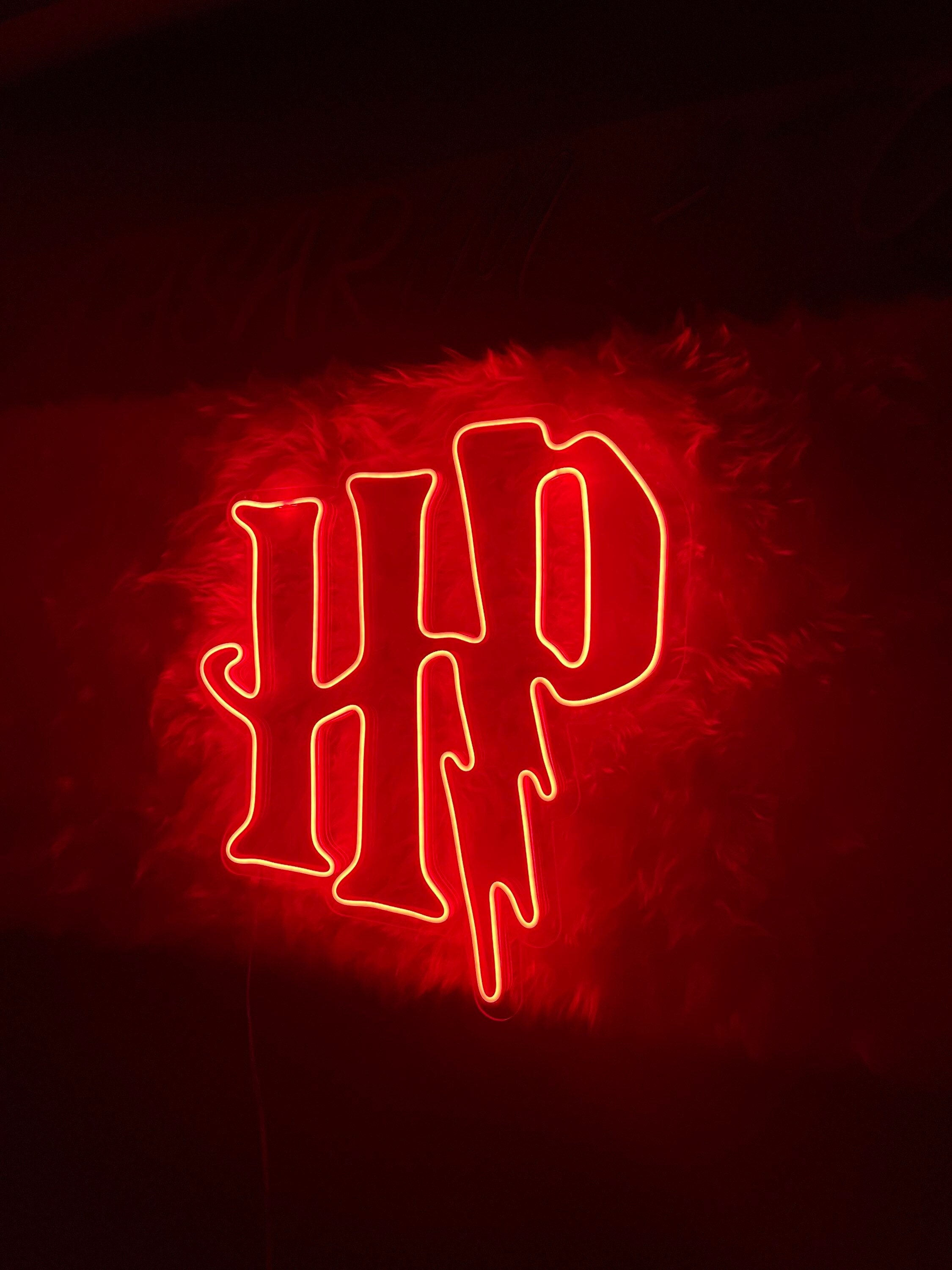 Harry Potter Neon Light HP Led Light Harry Potter Wall Decor - Etsy
