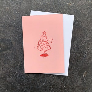 Weihnachtskarten Zusammenstellen Klappkarten mit Umschlag auf nachhaltigem Papier Bild 5