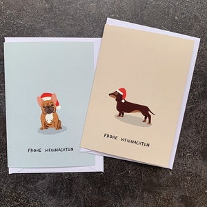 Weihnachtskarten Zusammenstellen Klappkarten mit Umschlag auf nachhaltigem Papier Bild 9
