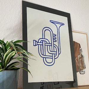 Original Illustration “Trompete No. 5”