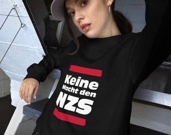 keine Macht den NZS front Unisex Sweatshirt v1
