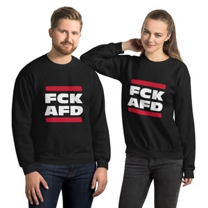 FCK AFD Unisex Sweatshirt front v7