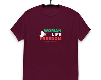 Woman Life Freedom T-Shirt - Iranian Protests, Women's Rights