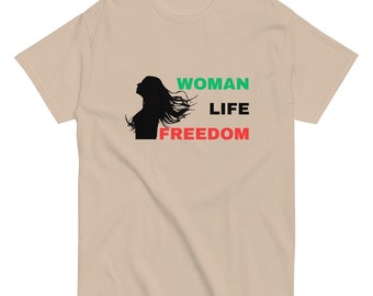 Woman Life Freedom T-Shirt - Iranian Protest, Women's Rights