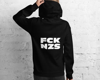 FCK NZS unisex hoodietrui v4