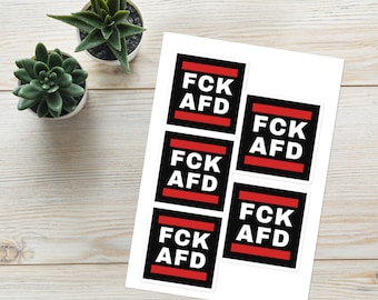 Arkusz naklejek FCK AFD