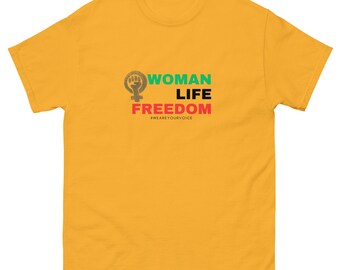 Woman Life Freedom T-Shirt - Iranian Protest, Women's Rights