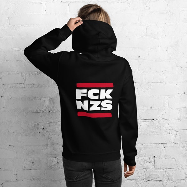 FCK NZS back Unisex Hoodie Kapuzenpulli v5