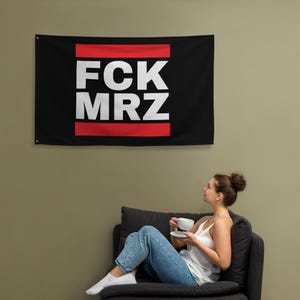 Fahne Flagge Demoschild FCK MRZ