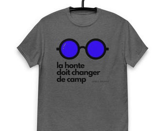 la honte doit changer de camp Unisex classic tee T-Shirt support Gisele Pelicot