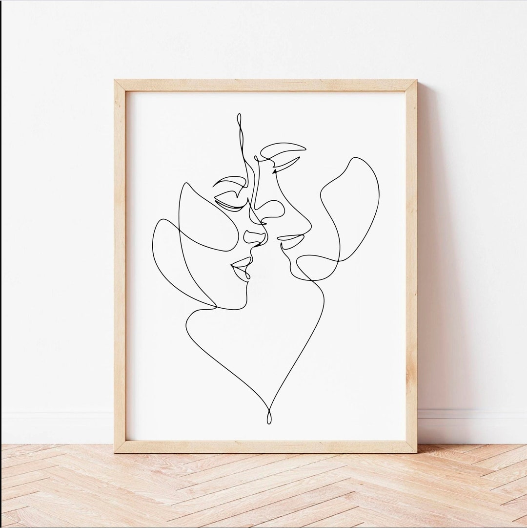 Couple Line Design This item is unavailable - Etsy