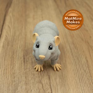 Large Rat | 3D Printed Articulated Model